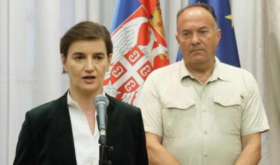 Ana Brnabić i Mladen Šarčević